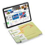 the VistaCase Personalized iPad Slim Fit Case with Cute Animal 2 design,  Designed with convenience in mind, the case automatically wakes your iPad when opened and puts it to sleep when closed.