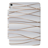 the VistaCase Personalized iPad Slim Fit Case with Luxury design,  Crafted with a durable fabric exterior and a soft interior lining.
