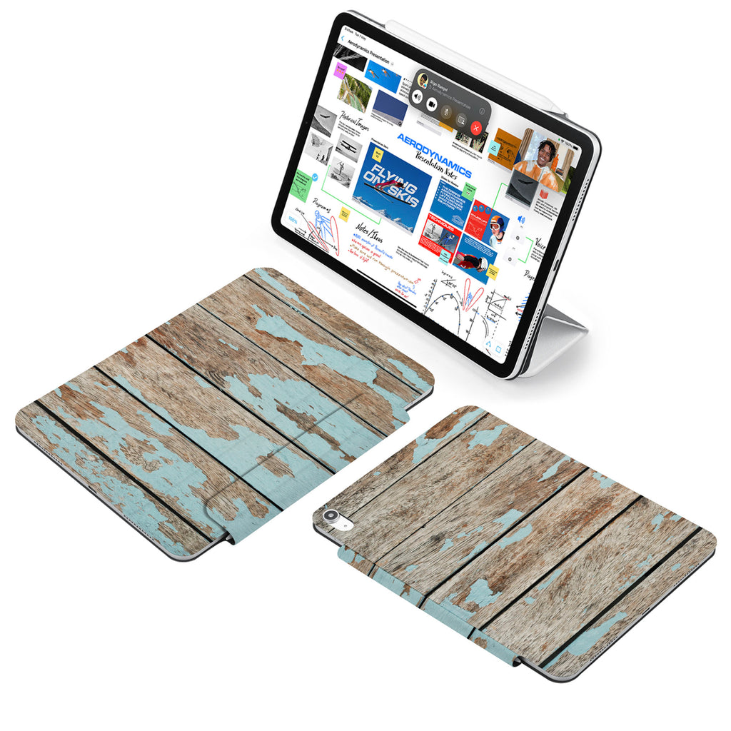 the VistaCase Personalized iPad Slim Fit Case with Wood design,  Made to order, you can personalize it further by adding a monogram or your signature to the design, making it the perfect personalized gift.
