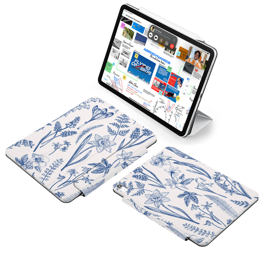 the VistaCase Personalized iPad Slim Fit Case with Flower design,  Made to order, you can personalize it further by adding a monogram or your signature to the design, making it the perfect personalized gift.