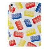 the VistaCase Personalized iPad Slim Fit Case with Retro Game design,  Crafted with a durable fabric exterior and a soft interior lining.
