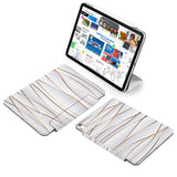 the VistaCase Personalized iPad Slim Fit Case with Luxury design,  Made to order, you can personalize it further by adding a monogram or your signature to the design, making it the perfect personalized gift.