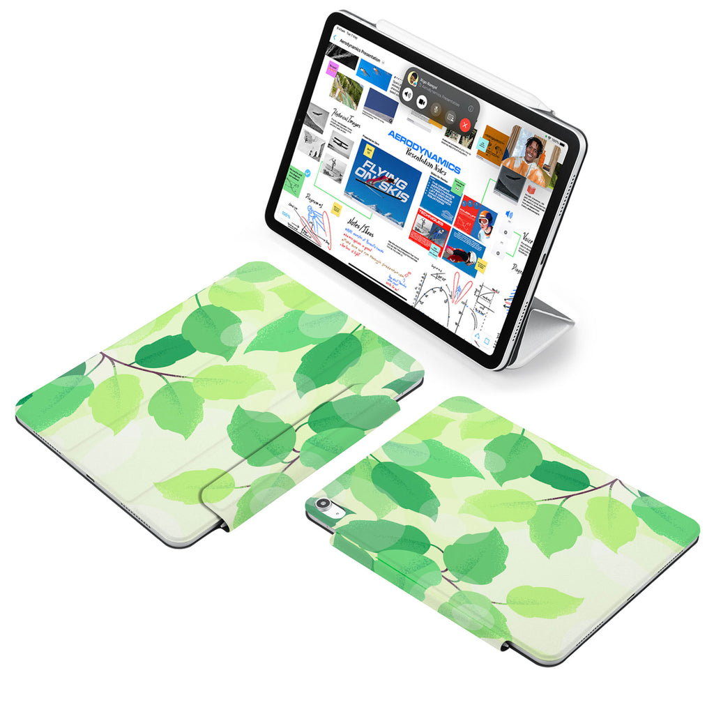 the VistaCase Personalized iPad Slim Fit Case with Leaves design,  Made to order, you can personalize it further by adding a monogram or your signature to the design, making it the perfect personalized gift.