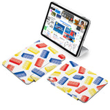 the VistaCase Personalized iPad Slim Fit Case with Retro Game design,  Made to order, you can personalize it further by adding a monogram or your signature to the design, making it the perfect personalized gift.