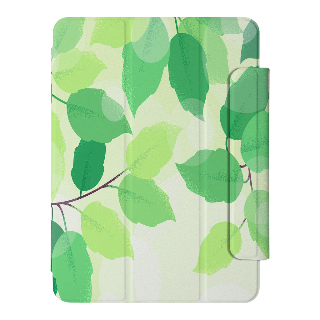 swap -  the VistaCase Personalized iPad Slim Fit Case with Leaves designs this case offers both style and functionality.