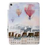 the VistaCase Personalized iPad Slim Fit Case with Travel design,  Crafted with a durable fabric exterior and a soft interior lining.