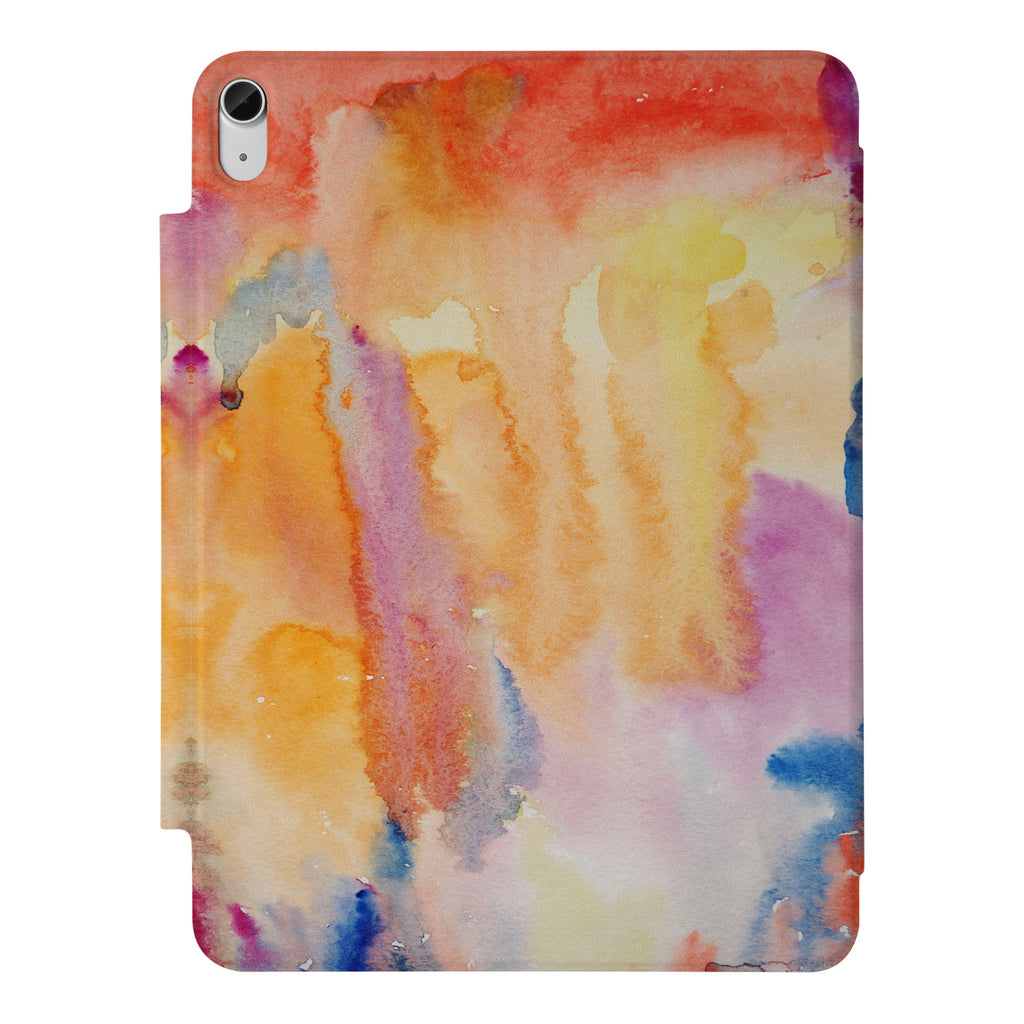 the VistaCase Personalized iPad Slim Fit Case with Splash design,  Crafted with a durable fabric exterior and a soft interior lining.