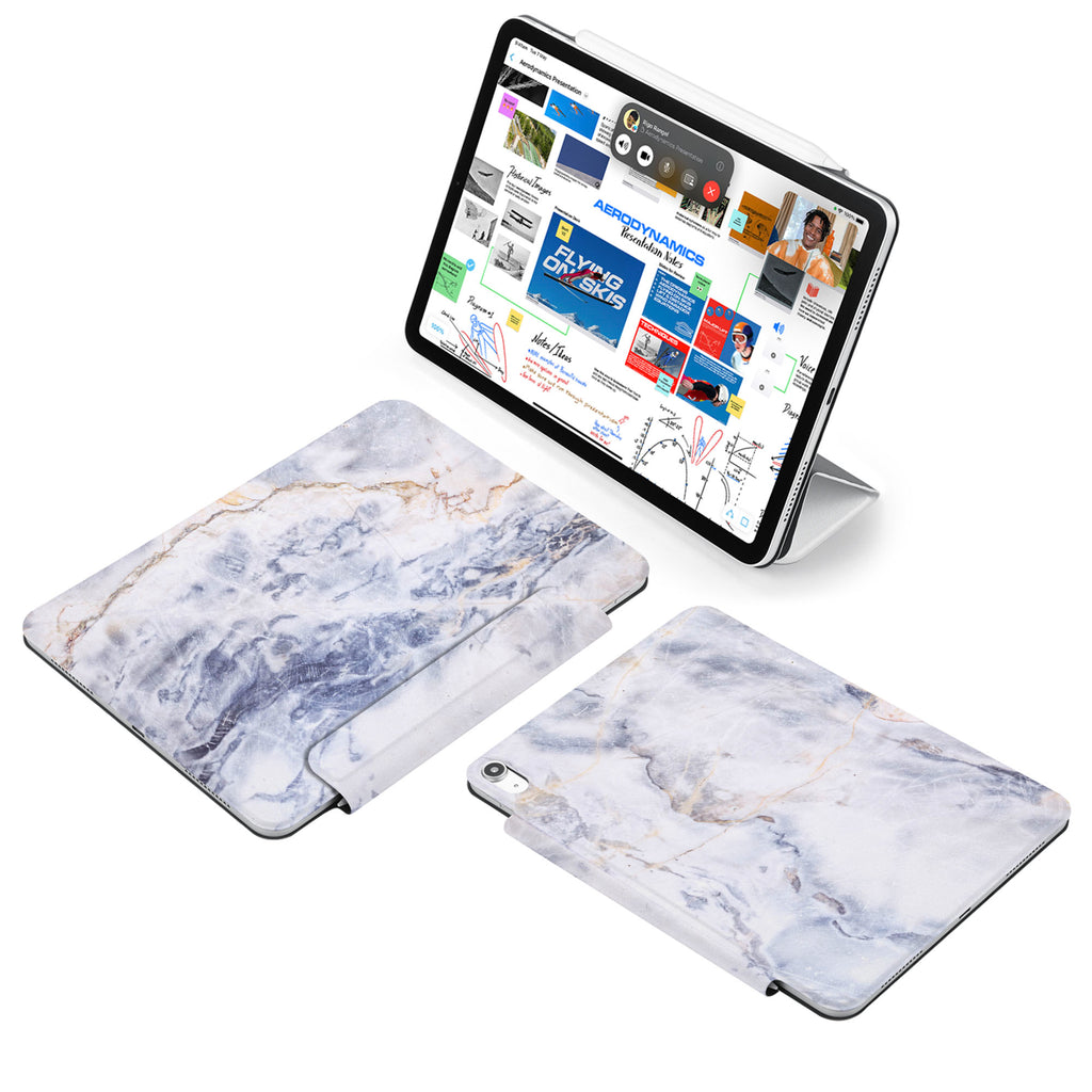 the VistaCase Personalized iPad Slim Fit Case with Marble design,  Made to order, you can personalize it further by adding a monogram or your signature to the design, making it the perfect personalized gift.