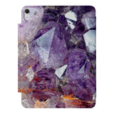 the VistaCase Personalized iPad Slim Fit Case with Crystal Diamond design,  Crafted with a durable fabric exterior and a soft interior lining.