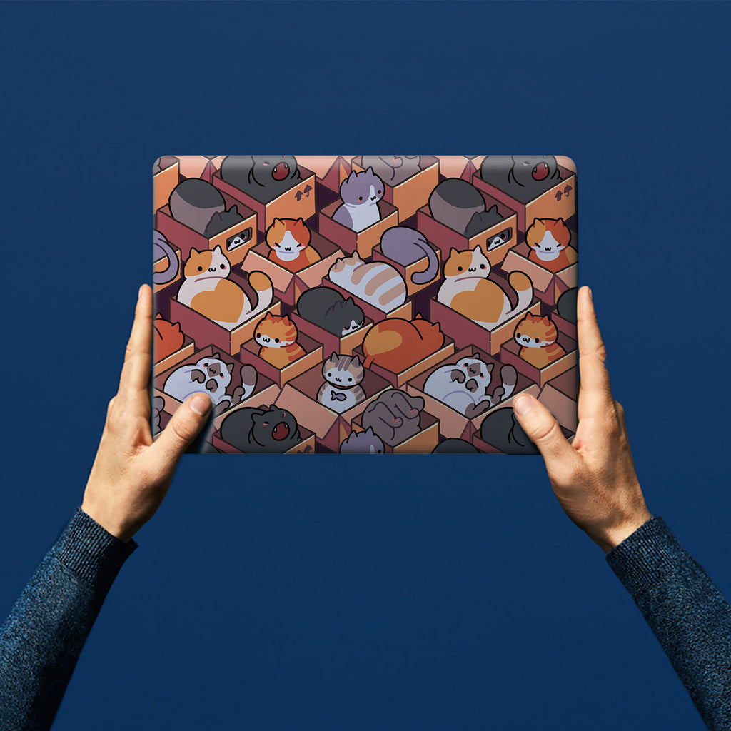 personalized microsoft surface case with Sushi Cats design