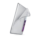 iPad SeeThru Casd with Crystal Diamond Design