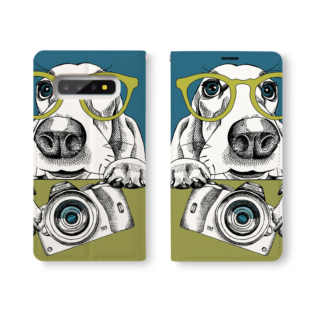 Personalized Samsung Galaxy Wallet Case with Dog desig marries a wallet with an Samsung case, combining two of your must-have items into one brilliant design Wallet Case.