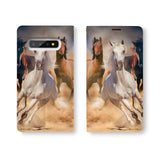 Personalized Samsung Galaxy Wallet Case with Horse desig marries a wallet with an Samsung case, combining two of your must-have items into one brilliant design Wallet Case.