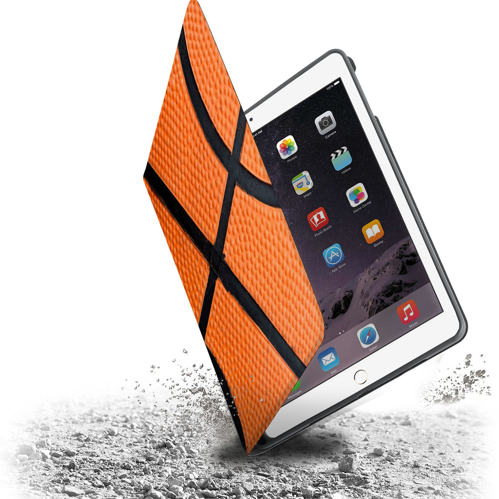 Drop protection from the personalized iPad folio case with Sport design
