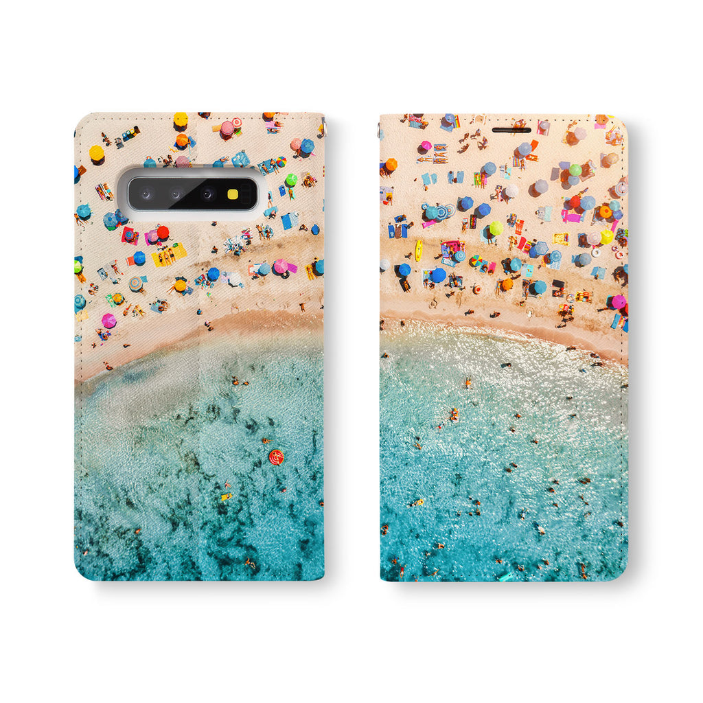 Personalized Samsung Galaxy Wallet Case with Ocean desig marries a wallet with an Samsung case, combining two of your must-have items into one brilliant design Wallet Case.