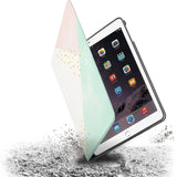 Drop protection from the personalized iPad folio case with Simple Scandi Luxe design