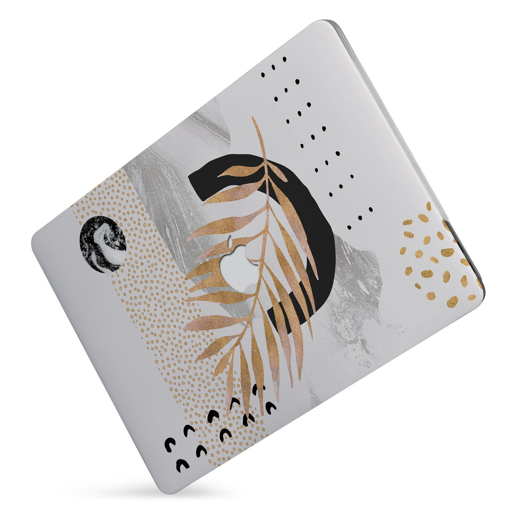 Protect your macbook  with the #1 best-selling hardshell case with Marble Flower design