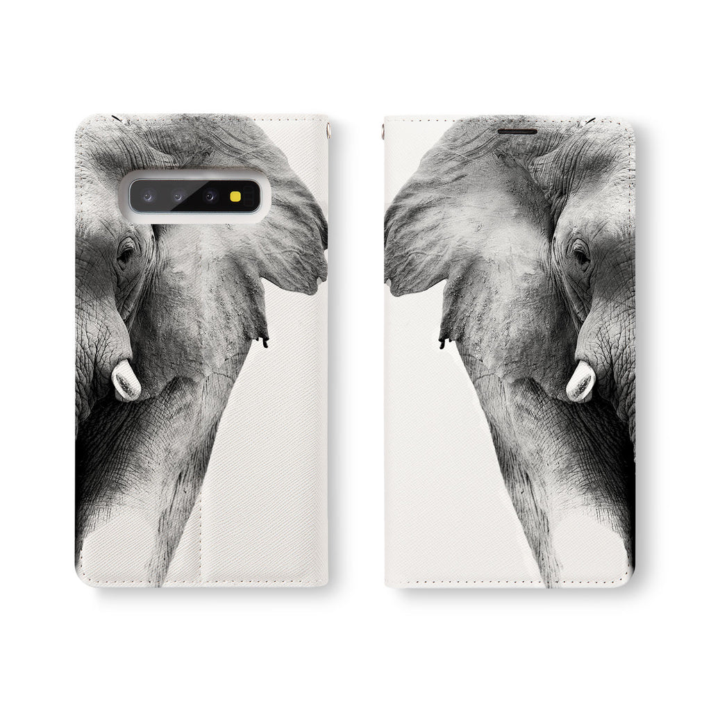 Personalized Samsung Galaxy Wallet Case with Elephant desig marries a wallet with an Samsung case, combining two of your must-have items into one brilliant design Wallet Case.