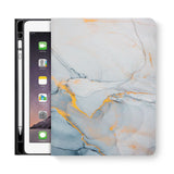 frontview of personalized iPad folio case with 07 design