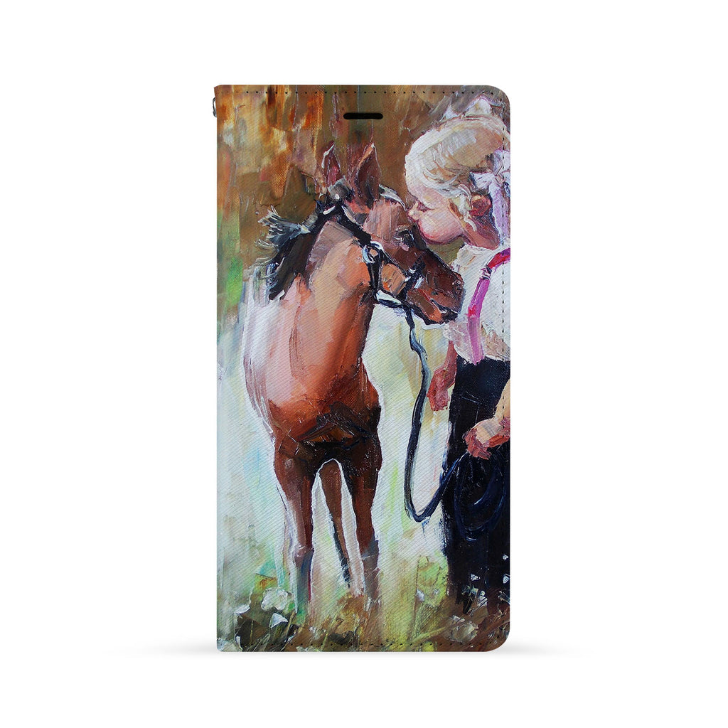 Front Side of Personalized iPhone Wallet Case with 4 design