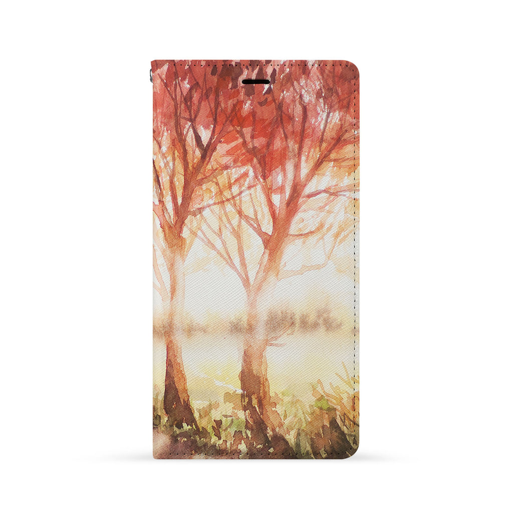 Front Side of Personalized iPhone Wallet Case with 5 design