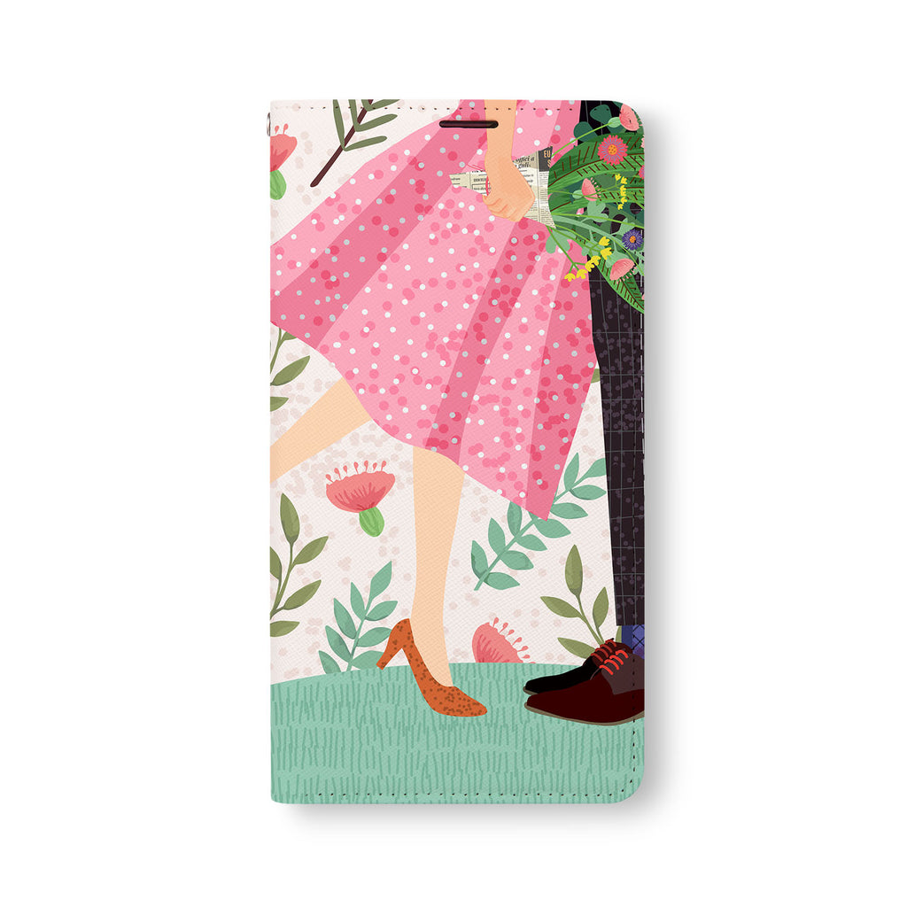 Front Side of Personalized Samsung Galaxy Wallet Case with 1 design