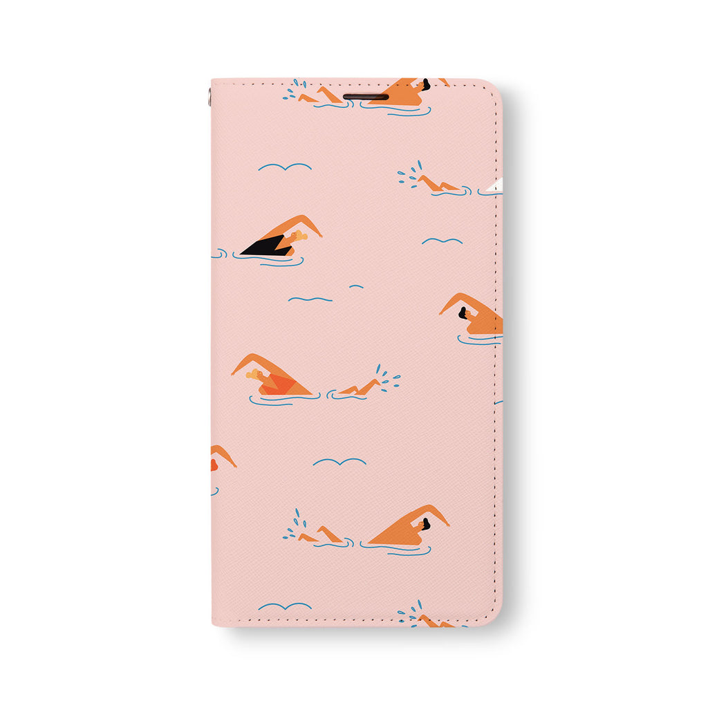 Front Side of Personalized Samsung Galaxy Wallet Case with 4 design