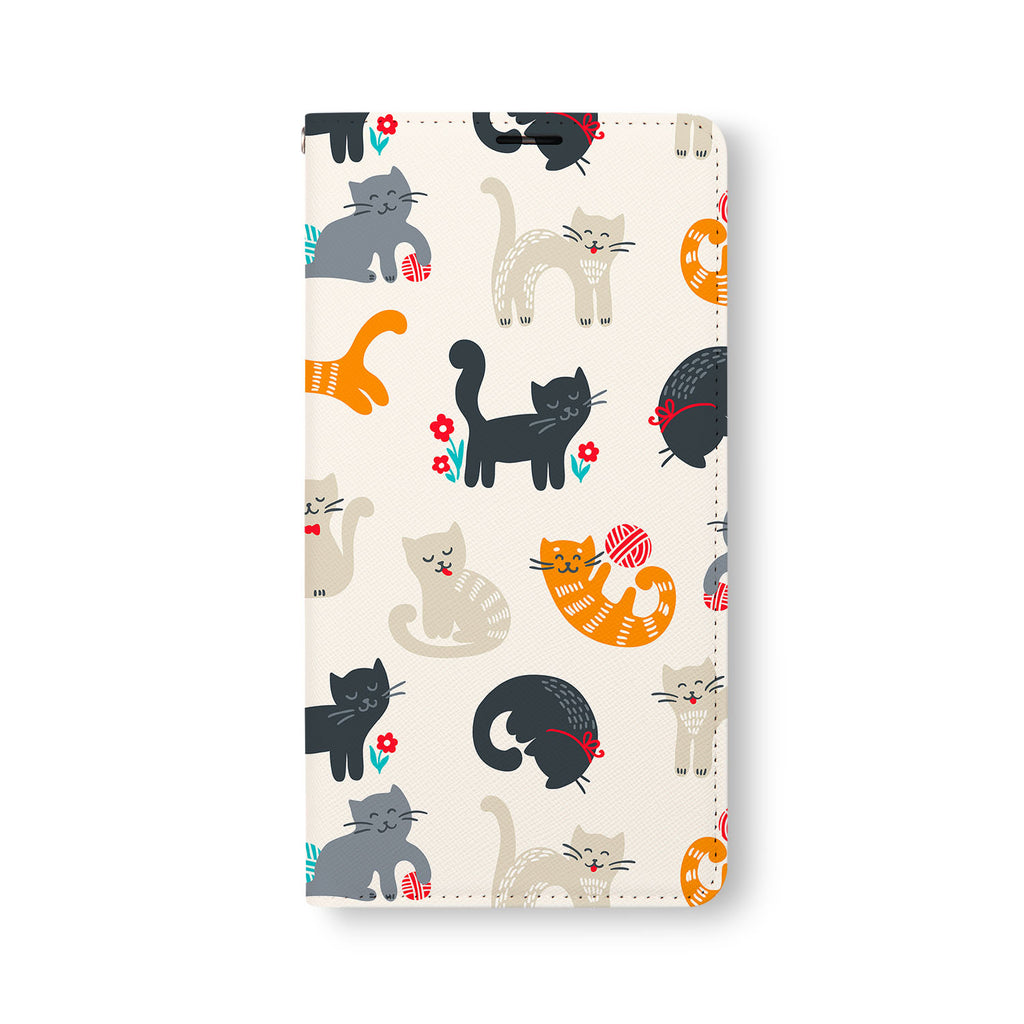 Front Side of Personalized Samsung Galaxy Wallet Case with 2 design