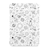 the front view of Personalized Samsung Galaxy Tab Case with 05 design