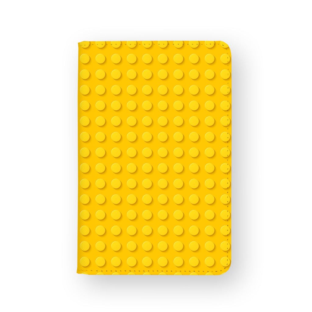 front view of personalized RFID blocking passport travel wallet with 02 design