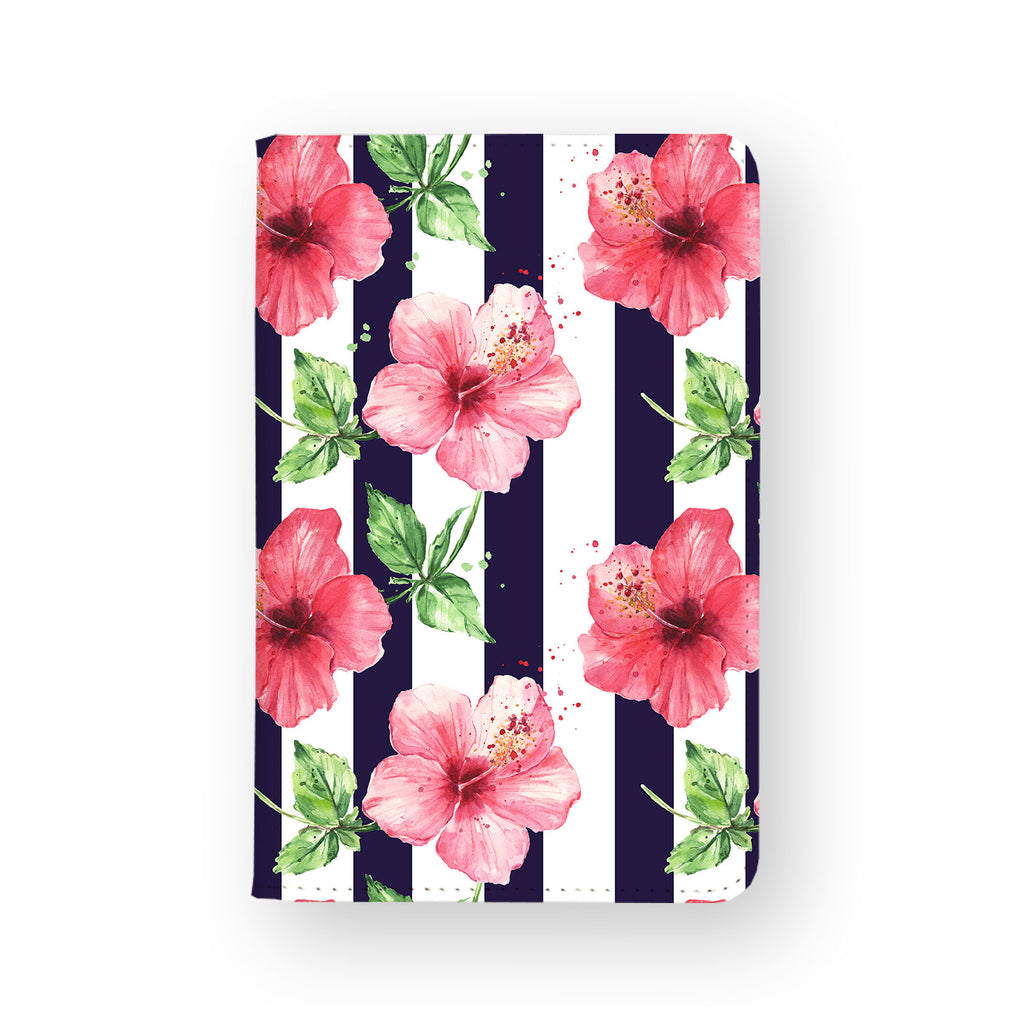 front view of personalized RFID blocking passport travel wallet with 05 design