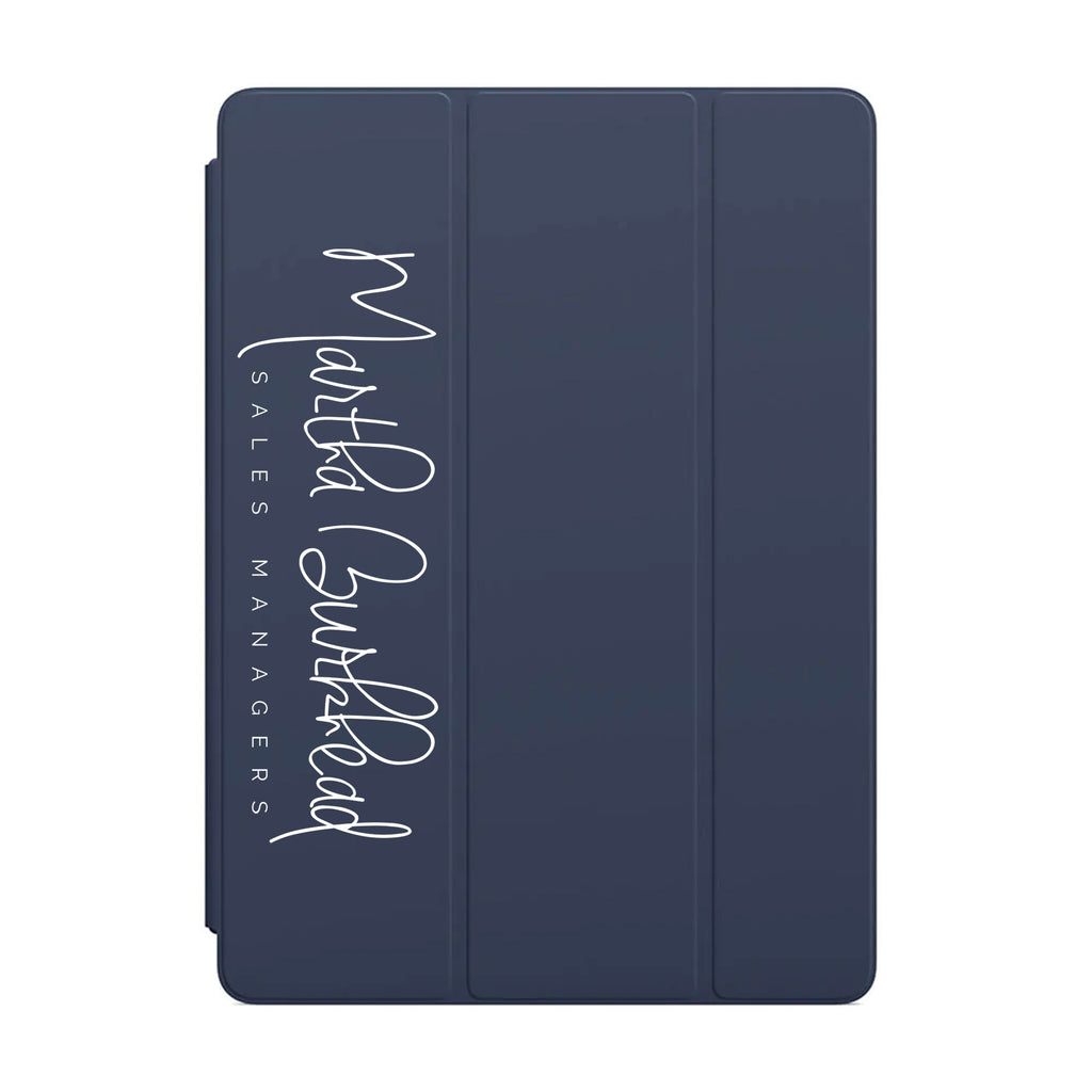 iPad Trifold Case - Signature with Occupation 37