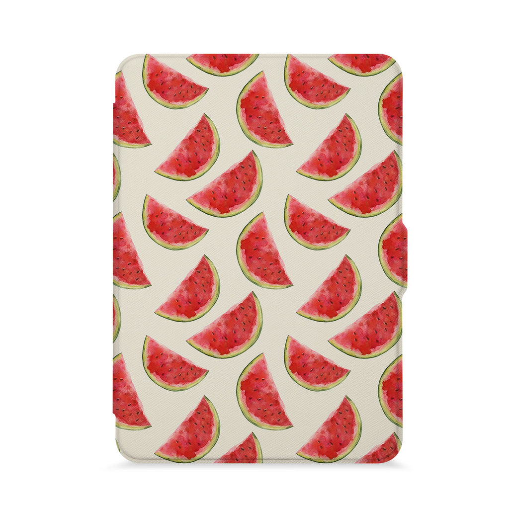 front view of personalized kindle paperwhite case with 05 design - swap