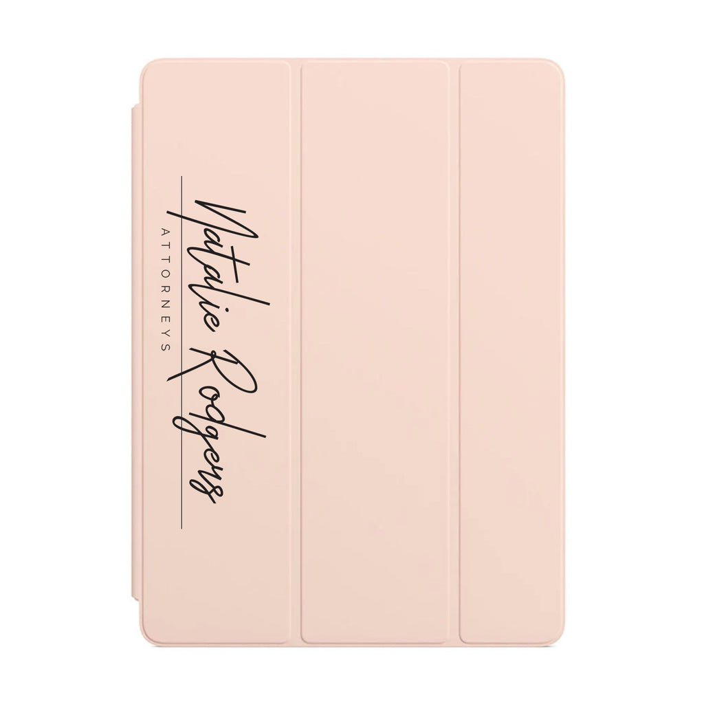 iPad Trifold Case - Signature with Occupation 36
