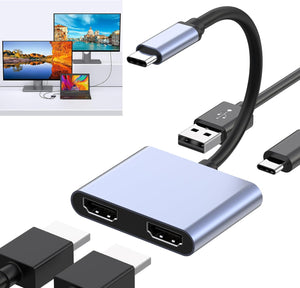 Dual HDMI Montiros Adapter for Macbook