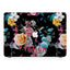 Macbook Premium Case - Black Flower