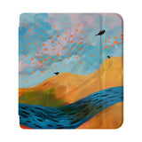 front view of personalized Kobo case with Abstract Painting design