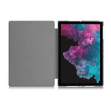 The open side of Personalized Microsoft Surface Pro and Go Case with Marble design