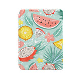 the front side of Personalized Microsoft Surface Pro and Go Case with Tropical Fruits design