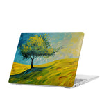 personalized microsoft laptop case features a lightweight two-piece design and Tree Painting print