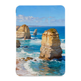 the front view of Personalized Samsung Galaxy Tab Case with Australia Oil Painting design