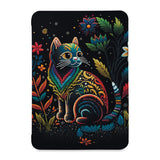 the front view of Personalized Samsung Galaxy Tab Case with Cute Cat design