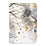 the front view of Personalized Samsung Galaxy Tab Case with Flower Painting design