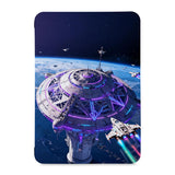 the front view of Personalized Samsung Galaxy Tab Case with Universe design