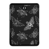 the back view of Personalized Samsung Galaxy Tab Case with Animal Skeleton design