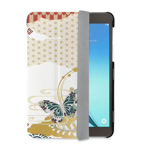 auto on off function of Personalized Samsung Galaxy Tab Case with Japanese Pattern design - swap