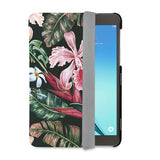 auto on off function of Personalized Samsung Galaxy Tab Case with Flowers design - swap