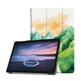 Personalized Samsung Galaxy Tab Case with Landscape design provides screen protection during transit