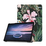 Personalized Samsung Galaxy Tab Case with Flowers design provides screen protection during transit