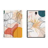 the whole printed area of Personalized Samsung Galaxy Tab Case with Spring design